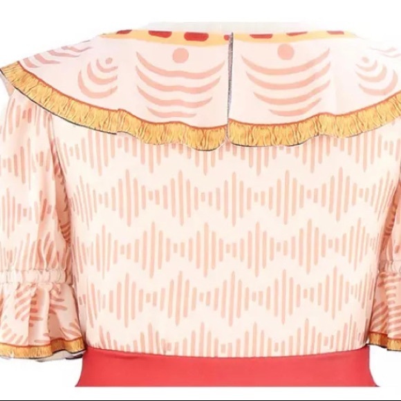 Encanto Mirabel Dolores Flower Costume Dress 5073 - Picture 6 of 8